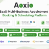 Aoxio - SaaS Multi-Business Service Booking Software